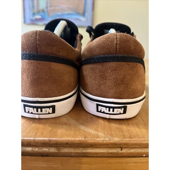 Fallen The “Easy” Mens Skate Shoe Sz 11 Pre Shutdown Brown With Black - Picture 4 of 11